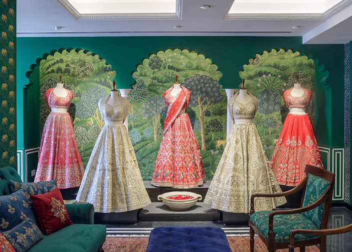Anita Dongre Flagship Hyderabad Store, Anita Dongre Bridal Couture